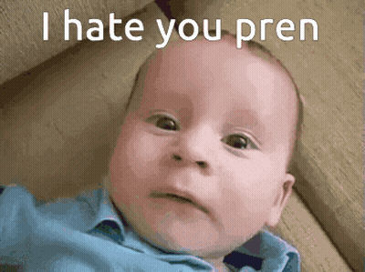 Man Says I Need It Right Now Purple Background GIF