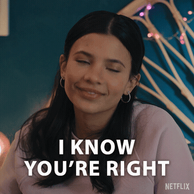Man Says I Suppose You're Right GIF