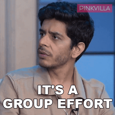 Man Says It's A Group Effort Pinkvilla Ad GIF