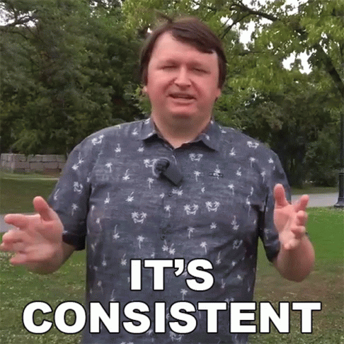 Man Says It's Consistent In Park GIF
