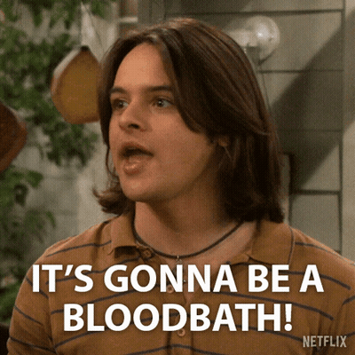 Man Says It's Gonna Be A Bloodbath Netflix GIF