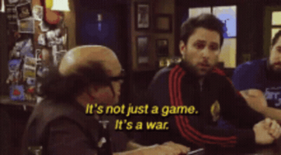 Man Says It's Not Just A Game It's A War GIF
