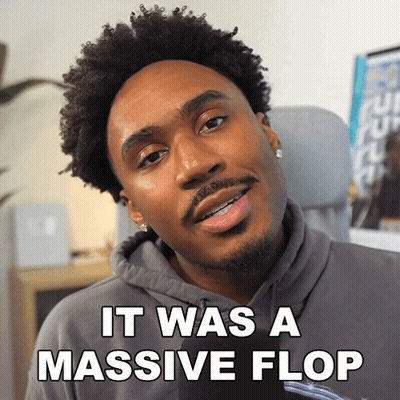 Man Says It Was A Massive Flop In Front Of Magazine GIF