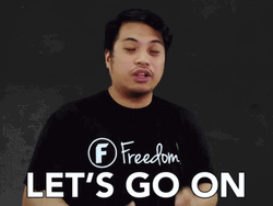 Man Says Let's Go On GIF