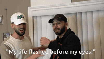Man Says My Life Flashed Before My Eyes GIF
