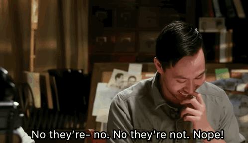 Man Says No They're Not Nope GIF