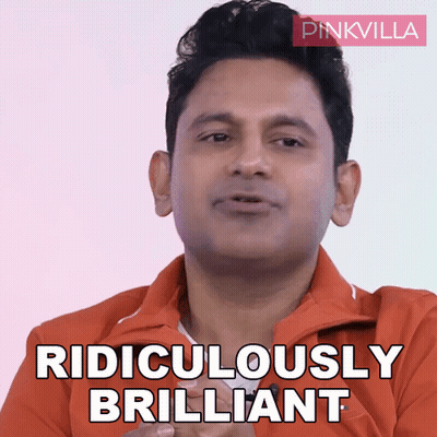 Man Says Ridiculously Brilliant Pink Villa Logo GIF