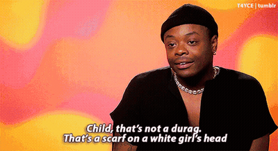 Man Says Scarf Not Durag On Girl GIF