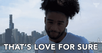 Man Says That's Love For Sure In City GIF