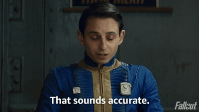 Man Says That Sounds Accurate Fallout Ad GIF