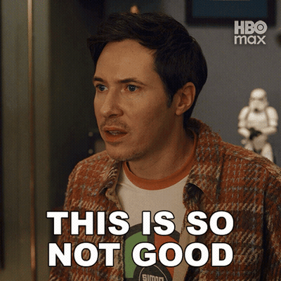 Man Says This Is So Not Good In Front Of Storm Trooper GIF