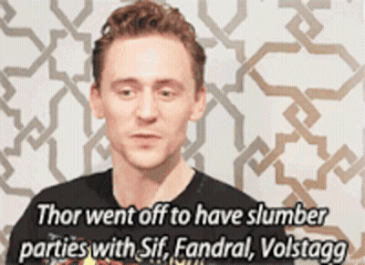 Man Says Thor Had Slumber Parties With Sif GIF