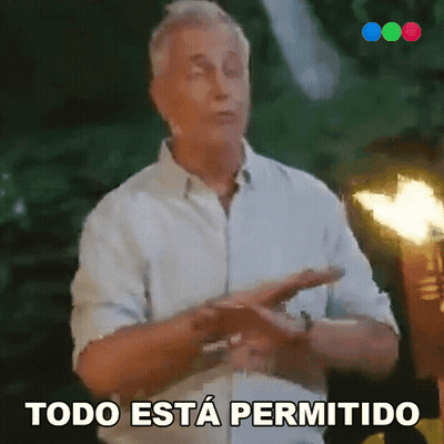 Man Says Todo Esta Permitido GIF
