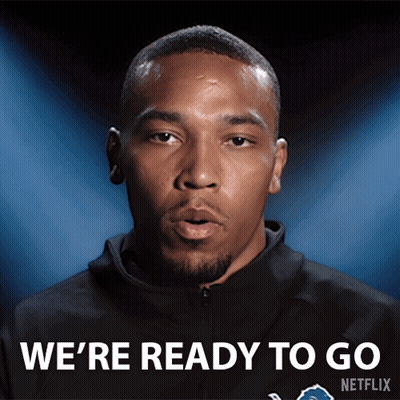 Man Says We're Ready To Go Netflix Poster GIF