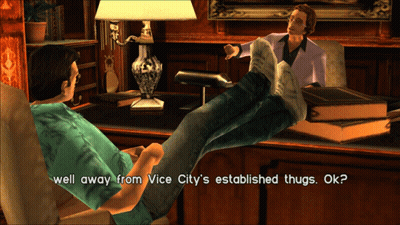 Man Says Well Away From Vice City's Established Thugs GIF