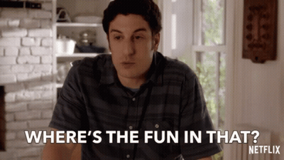 Man Says Where's The Fun In That Netflix GIF