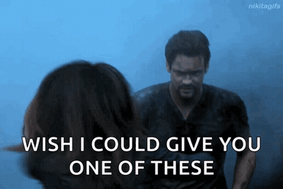 Man Says Wish I Could Give You One Of These GIF