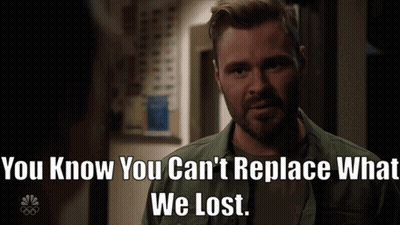 Man Says You Know You Can't Replace What We Lost GIF