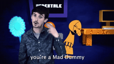 Man Says You're A Mad Dummy In Front Of Computer GIF