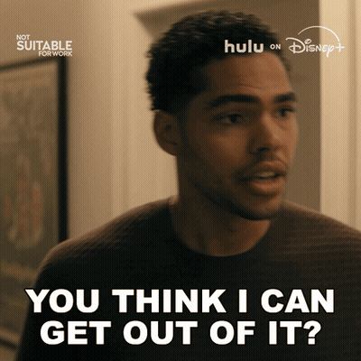 Man Says You Think I Can Get Out Of It GIF