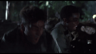 Man Screaming Ahhhh In Yellow GIF