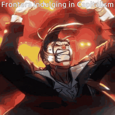 Man Screaming Frontiera Indulging In Capitalism GIF