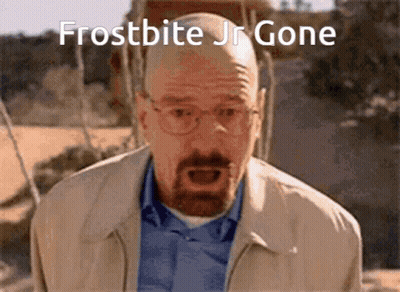 Man Screaming Frostbite Jr Gone GIF