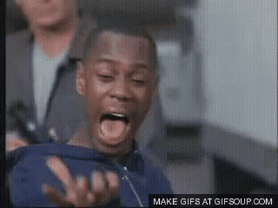 Man Screaming Holding Gun GIF