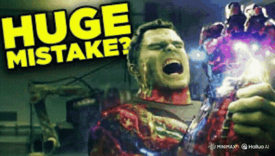 Man Screaming Huge Mistake GIF