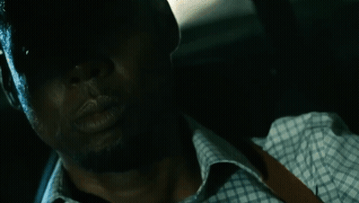 Man Screaming In Car Eyes Closed GIF
