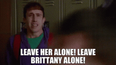 Man Screaming Leave Her Alone Leave Brittany Alone GIF