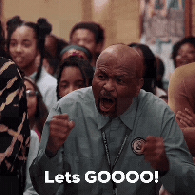 Man Screaming Let Gooooo