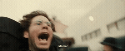 Man Screaming Mama GIF