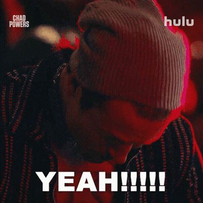 Man Screaming Saying Yeah GIF