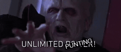 Man Screaming Unlimited Punting GIF