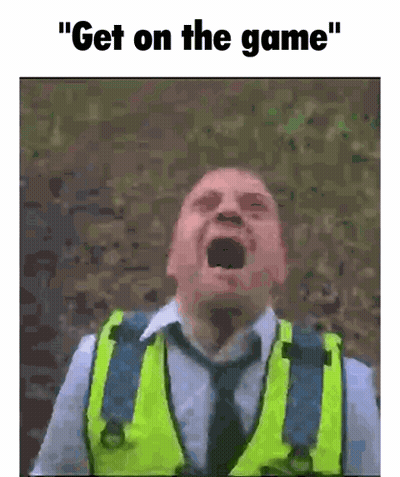 Man Screaming With Boxing Glove GIF
