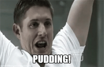 Man Screaming With Pudding Written On Face GIF