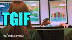 Man Shaking Head Thank God Its Friday Meme GIF