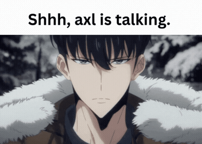 Man Shhh Axl Is Talking GIF