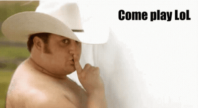 Man Shirtless Wearing Cowboy Hat Making Shhh Gesture GIF