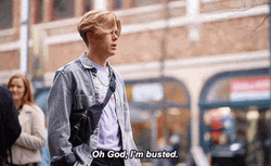 Man Shocked Reaction I Am Busted GIF