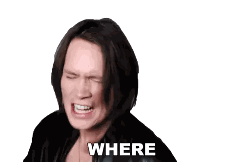 Man Shouting Are You Sticker