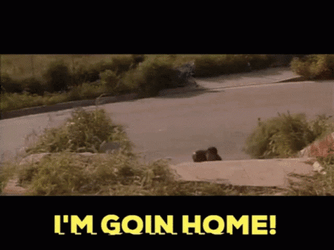 Man Shouting Im Going Home GIF