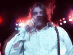 Man Shouting Rock And Roll GIF