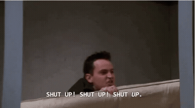Man Shouting Shut Up Out Window GIF