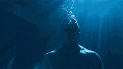 Man Shouting Underwater GIF