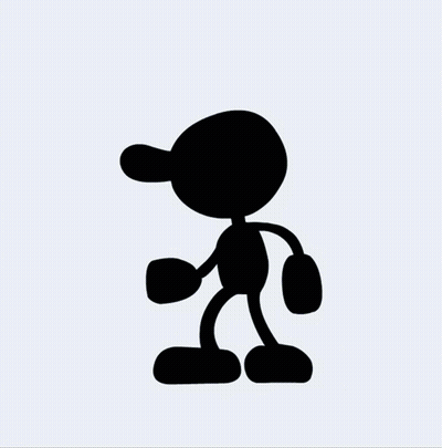Man Silhouette Arms Outstretched Green Background GIF