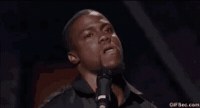 Man Singing Into Microphone GIF