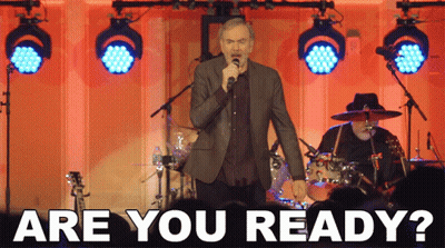 Man Singing Into Microphone Are You Ready GIF