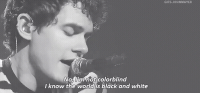 Man Singing Into Microphone Black And White Photo GIF
